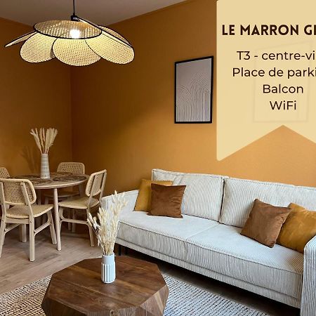 Le Marron Glace - T3 + Parking Montluçon Exterior foto